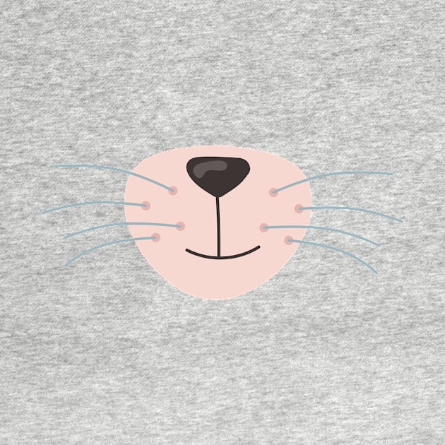 Kitty cat smile , Funny idea for mom, for women, for cat lover by Ras-man93